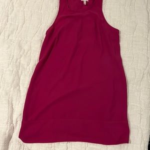 Leith dark pink tank mini